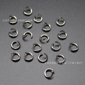 Open Loop Metal <b>Rings</b> For Earring Making Silver Gold Plated Chain Connector Jewelry Findings 10mm Size Wholesale DIY Accessories - Product Image 4