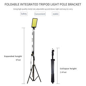 Conpex nhà sản xuất bán buôn đa chức năng làm việc ánh sáng thấp moq có thể thu vào cao cực <span class=keywords><strong>12V</strong></span> COB <span class=keywords><strong>LED</strong></span> làm việc ánh sáng với chân máy - Product Image 3