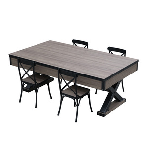 Mesa de <span class=keywords><strong>Billar</strong></span> de Alta Calidad con Diseño Nuevo y Tablero de Comedor, Mesa de <span class=keywords><strong>Billar</strong></span> de Pizarra de 7' con Patas de Metal en X, Mesa de <span class=keywords><strong>Billar</strong></span> Plegable - Product Image 4