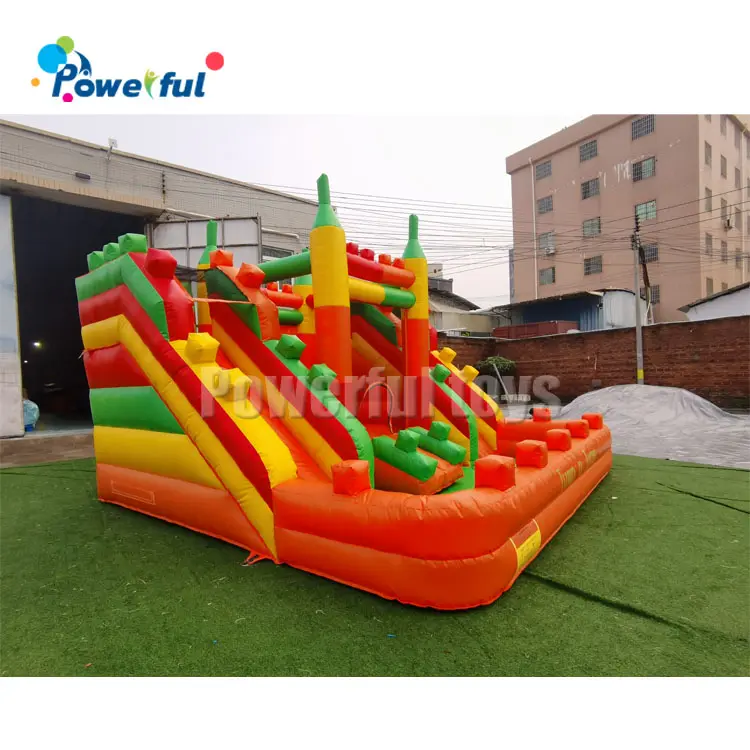 5x5x4m Inflatable Bounce House Jumper With Slide For Kids Bouncy Jumping Castle For Kids