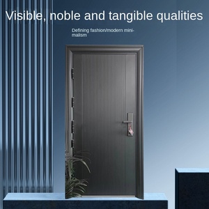 Porte <span class=keywords><strong>de</strong></span> sécurité insonorisée anti-effraction pour entrée d'appartement, dortoir ou <span class=keywords><strong>location</strong></span>, design chinois du fabricant, idéale pour la protection des mères et des enfants - Product Image 2