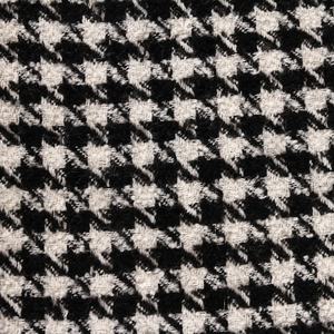 Tissu en velours à carreaux <span class=keywords><strong>de</strong></span> <span class=keywords><strong>pied</strong></span>-<span class=keywords><strong>de</strong></span>-<span class=keywords><strong>poule</strong></span> teint en fil, 30% laine, 30% acrylique, 40% polyester, pour <span class=keywords><strong>manteau</strong></span> femme - Product Image 6