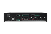 Système de sonorisation (PA) 6 zones, amplificateur-mixeur actif haute puissance alimenté par courant alternatif avec microphones de diffusion à distance