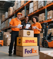 경쟁력 있는 가격 DDP 특급 배송 중국-영국 DHL/UPS/FedEx/EMS 이용 4-7일 운송 통관 24시간 연중무휴 지원 위험물 운송