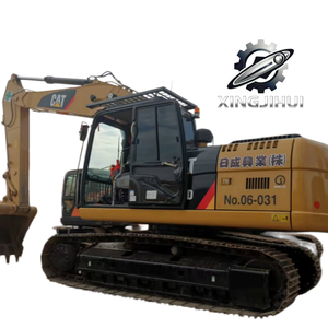 Excavatrice Caterpillar 320D d'occasion, modèle 2023, poids opérationnel de 20 tonnes, capacité de la benne de 1,0 m³, chenilles en caoutchouc, pour vidéo explicative - Product Image 1