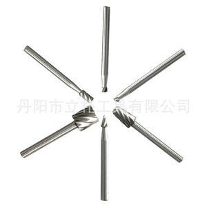 Juego de limas rotativas de acero de alta velocidad Li Pu de 6 piezas, brocas de pulido para carpintería de 3 mm y 40 mm para herramientas de bricolaje - Product Image 5
