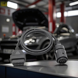 Custom J1939 9pin Male to 16pin OBD2 Female Cable Car Diagnostic OBD to J1939 Adapter Cable - Product Image 6