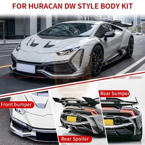 Kit carrosserie demi-carbone style DW pour Lamborghini Huracan : pare-chocs, diffuseur, capot – Fournisseur en gros de pièces tuning - Product Image 2