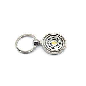 Portachiavi in Metallo Personalizzato con Logo Fitness Smaltato Portachiavi Girevole in Metallo con Logo Personalizzato per Palestra - Product Image 4