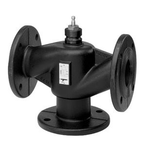 Vanne trois voies Siemens à brides 31.25-10 à débit parabolique pour le contrôle de l'eau et la régulation de tension - Product Image 3