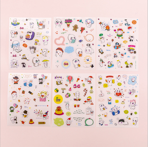 <span class=keywords><strong>De</strong></span> <span class=keywords><strong>dibujos</strong></span> animados <span class=keywords><strong>de</strong></span> los niños <span class=keywords><strong>de</strong></span> gato pegatinas <span class=keywords><strong>de</strong></span> vinilo para portátil monopatín bicicleta equipaje para adolescentes niños y <span class=keywords><strong>niñas</strong></span> - Product Image 5