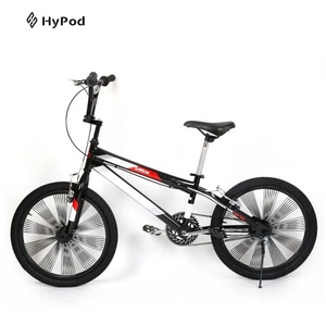 Vélo <span class=keywords><strong>BMX</strong></span> Enfant Gros Modèle Frein à Disque Cadre Acier Roues 18'' 20'' Rose pour Enfants de 4 Ans et Plus - Product Image 4