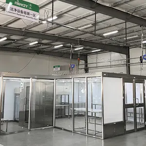 Class 1000 Portable Modular Clean Room Clean Booth For Refurbish Mobile Phone