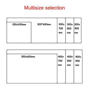 Pemasok Drop Shipping Alas Mouse Kualitas Terbaik XXL 30X80Cm Alas Meja Karet Antiselip Laptop Gamer Bantalan Mouse Cetak Kustom Besar - Product Image 4