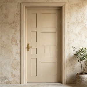 Puertas Interiores Modernas Resistentes al Fuego para Salas de Estar, Puertas Empotradas Duraderas y a Prueba de Fuego - Product Image 4