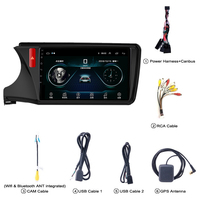 Navigation automobile Android tout-en-un pour Honda City 2007-2021 avec caméra de recul et écran tactile autoradio