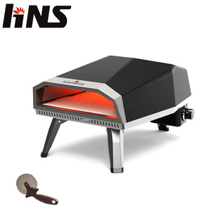 2023 الجملة 12 بوصة سهلة نظيفة المحمولة في الهواء الطلق الخبز الفحم فرن للبيتزا يعمل بالغاز الطبيعي - Product Image 1