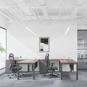 Table de bureau de direction moderne de luxe, nouvelle conception 2026, cadre robuste Greatway GRA-NTA, pour PDG et managers - Product Image 4
