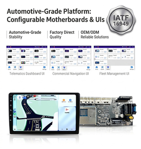 <span class=keywords><strong>Autoradio</strong></span> Android N3 9 pouces 11,5 pouces à bouton unique, 4 Go de RAM, 64 Go de ROM, Android 10.0, CarPlay, <span class=keywords><strong>GPS</strong></span>, DSP, IATF16949, LODARK Factory - Product Image 4