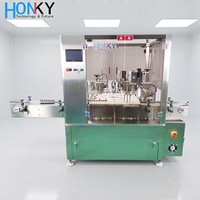 Machine d'emballage automatique de flacons compte-gouttes de haute précision avec remplissage et bouchage PLC pour flacons et sachets de shampoing et de gel