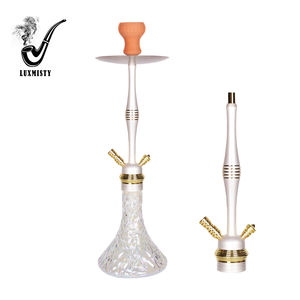 Ensemble de chichas de luxe, narguilé facile à transporter, accessoires pour chicha, bouteille en verre, chicha - Product Image 3