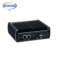 Mini PC de bureau X86 Dual Core I3-8130U USB3.0 DDR4 M.2 Slot Dual Gigabit LAN Gaming Pc pour la signalisation numérique