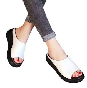 Nouvelles Sandales Femme Modèle 2026 – Chaussures à Talons Hauts Tendance Décontractées d'Extérieur Légères et Confortables en Cuir pour Femmes - Product Image 2