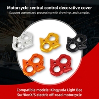 Protection décorative de moyeu central en aluminium aérospatial CNC sur mesure pour Sur-Ron Light Bee – Amélioration de performance de qualité professionnelle