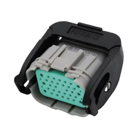 Connecteur de signal d'alimentation AMPHENOL pour module de commande électrique automobile, fiche 32 broches, boîtier ABS, indice de protection IP67, 5A/25A pour BYD Automotive