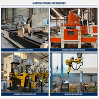 Plaque de connexion en alliage d'aluminium d'usine OEM, estampage de précision pour support de panneau solaire, finition anodisée