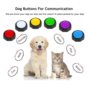 Atacado 10-Second Recordable Falando Botão com Cor Personalizada & Logo Material ABS para Dog Communication Training - Product Image 6