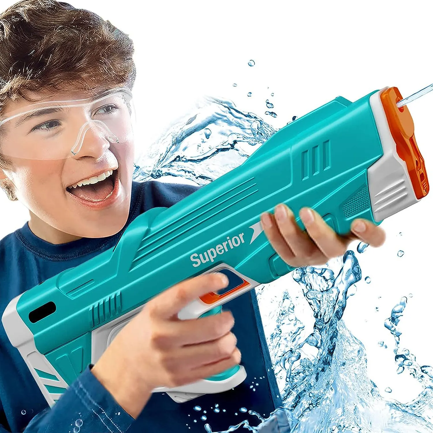 Neuankömmling Überlegenes Wasser maschinen gewehr Elektrisches automatisches Wasser absorptions pistolen spielzeug für Erwachsene Kinder Outdoor-Sommers pielzeug