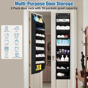 Door-Hanging <b>Storage</b> Rack Wardrobe Hanging <b>Storage</b> Bag Wardrobe Organization Multi-Compartment <b>Storage</b> Hanging Bag - Product Image 6
