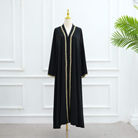Nouvelle collection 2026 : Vêtements islamiques traditionnels pour femmes, Abaya de Dubaï inspirée de l'Arabie Saoudite, Tissus respirants du Golfe