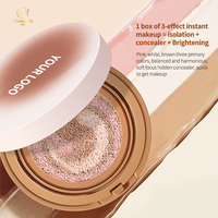 Fond de Teint Waterproof Longue Tenue Contrôle Sébum Effet Naturel Léger BB Crème Coussin d'Air Correcteur OEM ODM Compact