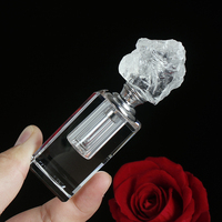 Nouveau design 2026 – Mini flacon de parfum en pierre d'agate naturelle, bouteilles vides pour huiles essentielles