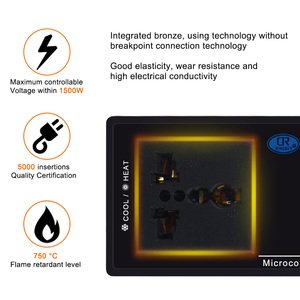 Contrôleur de température numérique LCD pour reptiles AC-112 -40~110°C, résolution 0,1°C, capteur externe, marche/arrêt, plastique, OEM, IP65 - Product Image 6