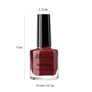 Nuevo Esmalte de Uñas Desprendible a Base de Agua, Blanqueador, Inodoro, de Secado Rápido, <span class=keywords><strong>Transparente</strong></span> y Brillante, 7.5ml, Set en Caja de Regalo para Estudiantes - Product Image 5