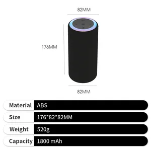 プロモーションポータブルワイヤレスBluetoothスピーカーラジカセTWSUSB防水スピーカーロゴ付き