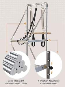 Reformer de Pilates de Madera de Arce con Torre, Equilibrio Corporal, Grado Comercial - Product Image 5
