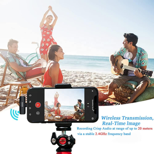 Micro cravat San FIL K11 micrófono Lavalier inalámbrico para iPhone teléfono móvil Mini micrófono para entrevista Video Podcast Vlog YouTube - Product Image 6