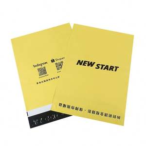 Custom logo Printed Factory Postage Express Shipping Bag OEM/ODM Recyclable Yellow Courier Packaging Mailer Bag - Product Image 4
