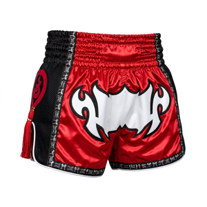 Shorts de combat Muay Thai personnalisés avec broderie OEM, shorts de kick-boxing, shorts de Muay Thai - Product Image 1