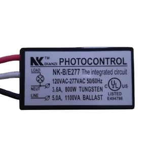 ZYSY Interruptor Fotoeléctrico de 3 Vías, Sensor de Fotocélula para Lámpara, 80VAC-277VAC 50/60Hz, Apertura Automática del Anochecer al Amanecer, Hogar Inteligente - Product Image 5