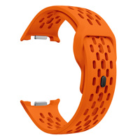 Bracelet en silicone sport pour Galaxy Watch 9, compatible avec le bracelet en gel de style maille en silicone avec fermoir pliable, compatible avec Watch 8 Classic