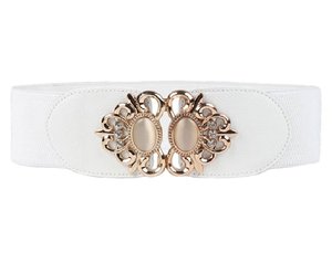 Cinturón de cintura elástico ancho Vintage para mujer para vestidos Z361 - Product Image 5