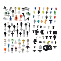 Kit de 725 attaches de fixation pour voiture, attaches universelles en plastique et clips de retenue à pression, assortiment de fixations de pare-chocs en nylon