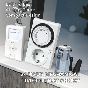 Minuteur programmable 24 heures universel pour prise de cuisine avec minuterie mécanique - Product Image 2