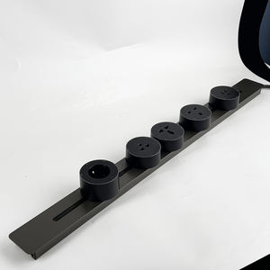 Sistema de riel montado en la pared de potencia inteligente de aluminio multifunción 32A enchufe 3 riel de potencia de montaje empotrado de cocina para - Product Image 1