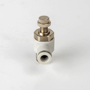 Đẩy để kết nối dòng không khí phù hợp lưu lượng không khí Van điều khiển 3/8 OD 1/4 inch 6 8mm bspt bspp khuỷu tay 90 độ Tốc độ không khí Van điều khiển - Product Image 4